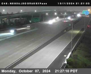 NB 805 at NB 805/5 Merge