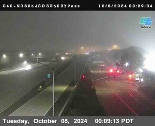 NB 805 at NB 805/5 Merge