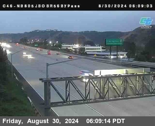 NB 805 at NB 805/5 Merge