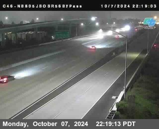 NB 805 at NB 805/5 Merge