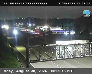 NB 805 at NB 805/5 Merge