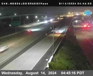 NB 805 at NB 805/5 Merge