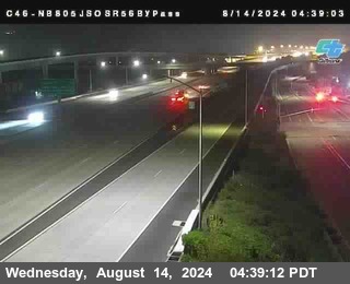 NB 805 at NB 805/5 Merge