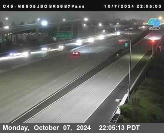 NB 805 at NB 805/5 Merge