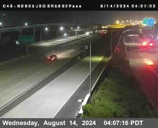 NB 805 at NB 805/5 Merge