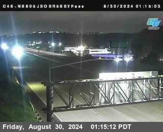 NB 805 at NB 805/5 Merge