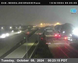 NB 805 at NB 805/5 Merge