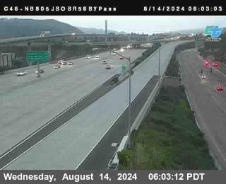 NB 805 at NB 805/5 Merge