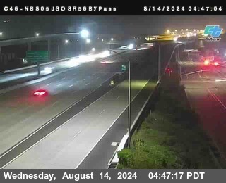 NB 805 at NB 805/5 Merge