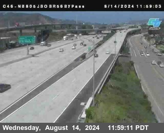 NB 805 at NB 805/5 Merge