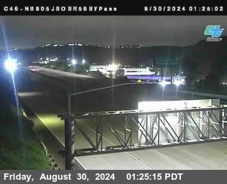 NB 805 at NB 805/5 Merge