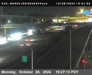 NB 805 at NB 805/5 Merge