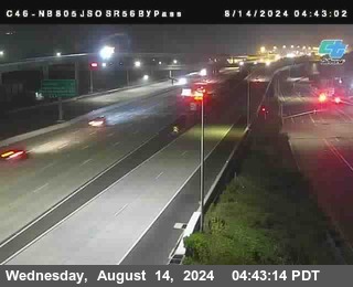 NB 805 at NB 805/5 Merge