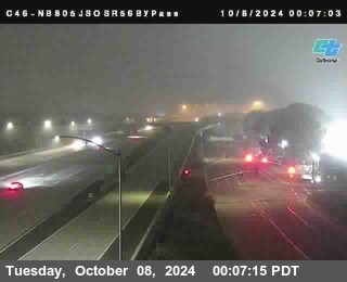 NB 805 at NB 805/5 Merge