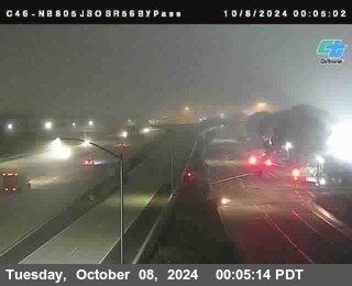 NB 805 at NB 805/5 Merge