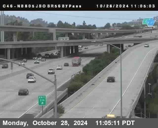 NB 805 at NB 805/5 Merge