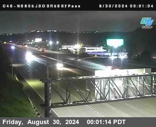 NB 805 at NB 805/5 Merge