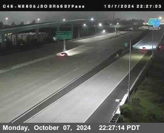 NB 805 at NB 805/5 Merge