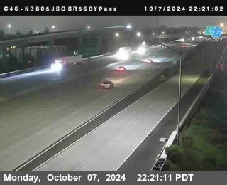 NB 805 at NB 805/5 Merge