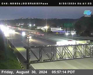 NB 805 at NB 805/5 Merge