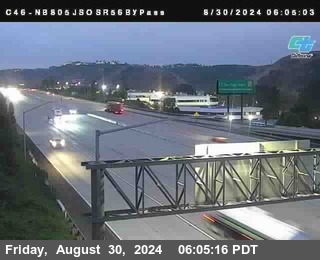 NB 805 at NB 805/5 Merge