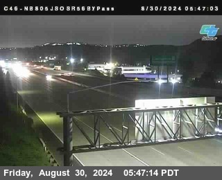 NB 805 at NB 805/5 Merge