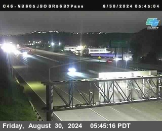 NB 805 at NB 805/5 Merge