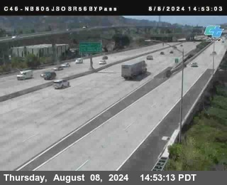 NB 805 at NB 805/5 Merge