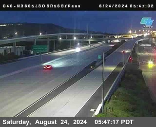 NB 805 at NB 805/5 Merge