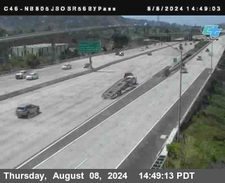 NB 805 at NB 805/5 Merge