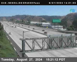 NB 805 at NB 805/5 Merge