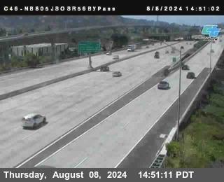 NB 805 at NB 805/5 Merge