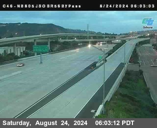 NB 805 at NB 805/5 Merge