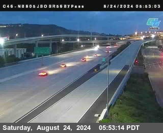 NB 805 at NB 805/5 Merge