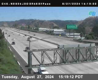 NB 805 at NB 805/5 Merge