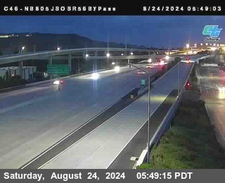 NB 805 at NB 805/5 Merge