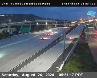 NB 805 at NB 805/5 Merge