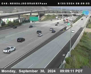 NB 805 at NB 805/5 Merge