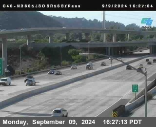 NB 805 at NB 805/5 Merge