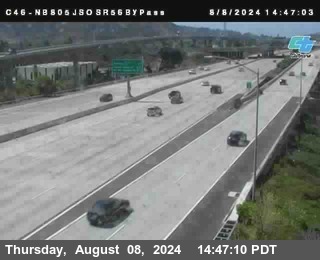 NB 805 at NB 805/5 Merge