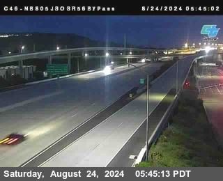 NB 805 at NB 805/5 Merge