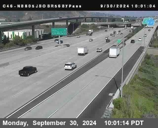 NB 805 at NB 805/5 Merge