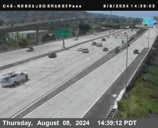 NB 805 at NB 805/5 Merge