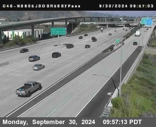 NB 805 at NB 805/5 Merge