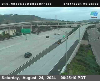 NB 805 at NB 805/5 Merge