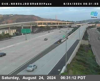 NB 805 at NB 805/5 Merge