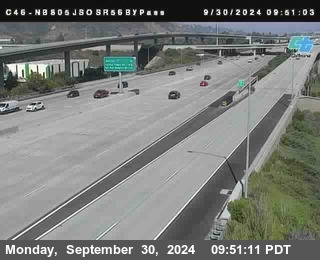 NB 805 at NB 805/5 Merge