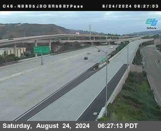 NB 805 at NB 805/5 Merge