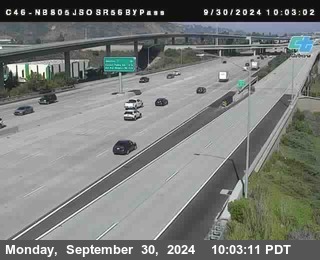 NB 805 at NB 805/5 Merge