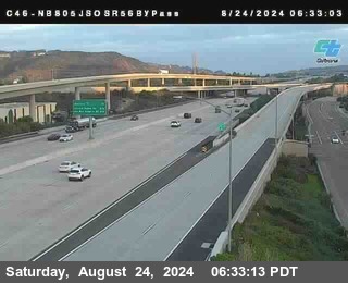 NB 805 at NB 805/5 Merge